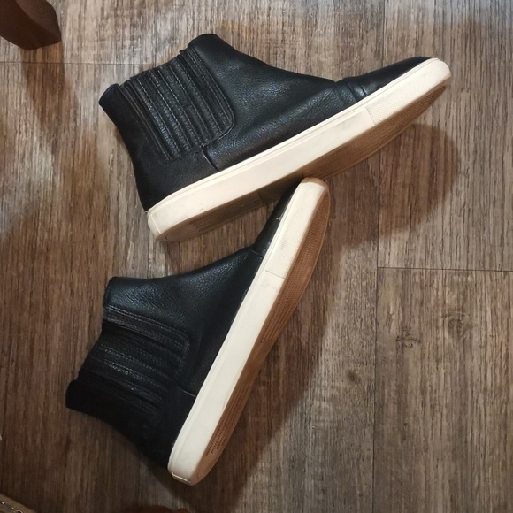 Steve Maden Black Ankle Boots - Picture 6 of 7